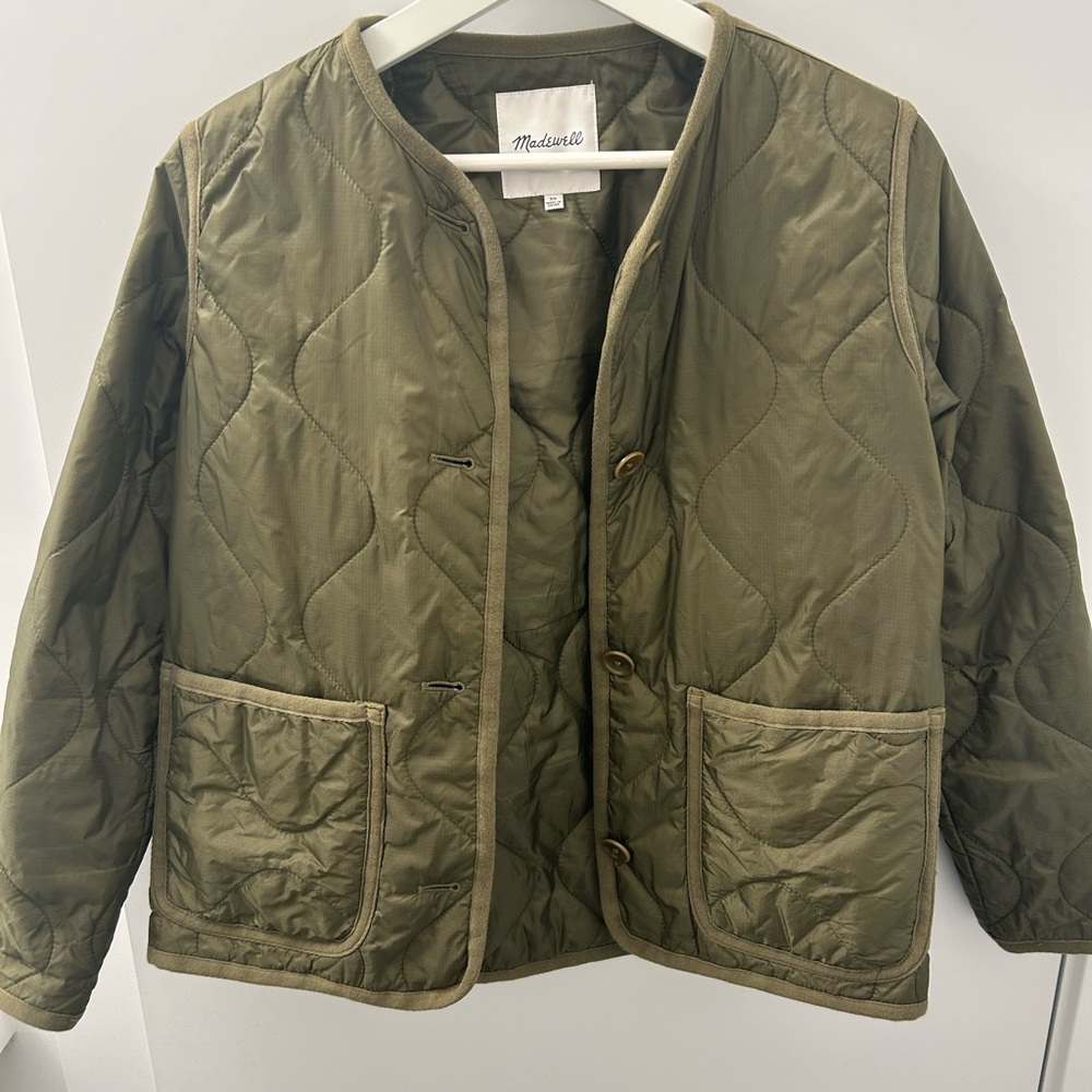 Madewell quilted jacket